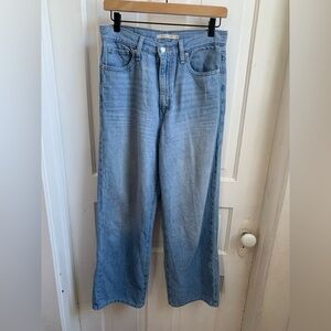 Levi’s Wide Leg High Waisted Straight Size 28 Jeans Cotton/Hemp